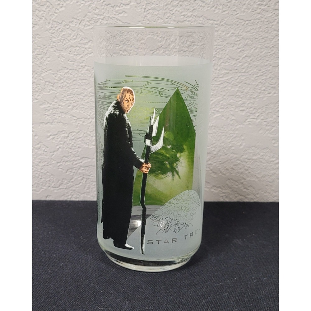Burger King Star Trek 2008 Paramount Pictures Glass Featuring Nero